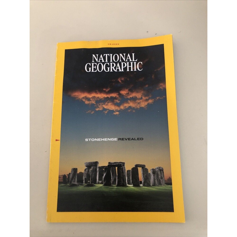 National Geographic Magazine August 2022 Stonehenge Revealed